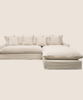 Lazy Days Slipcover Sofa with Chaise
