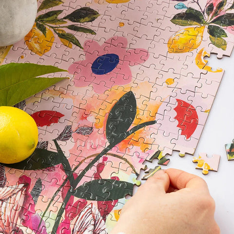 Lemon Haze Jigsaw Puzzle detail