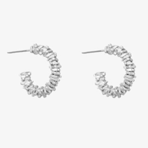 Lola Earrings in Silver, product shot