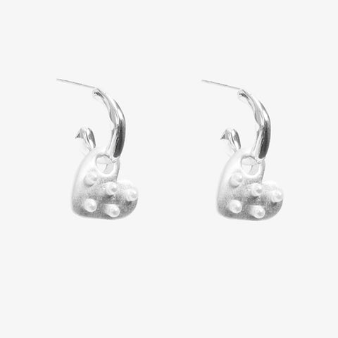 Love Pearl Earrings, product shot