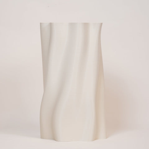 Lulu eggshell stool alternate angle