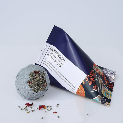 Midnight Garden Bath Bomb with lavender and rose