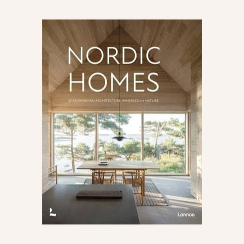 Nordic Homes book cover featuring Scandinavian summer house design