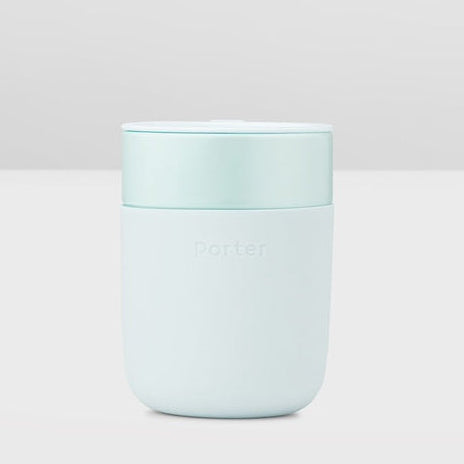 Porter Ceramic Mug in Mint, product shot