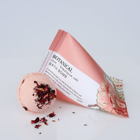 Rose and Himalayan Salt Bath Bomb