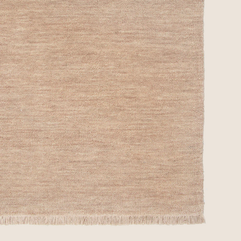 Sandringham rug Cameo colourway, front product view