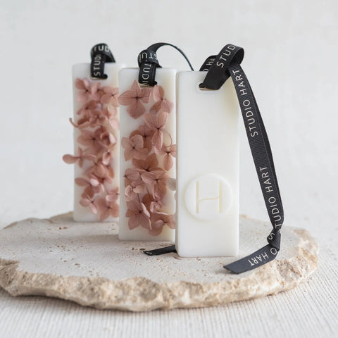 Silk Rose scented wax tab styled