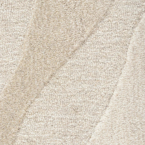 Shoreline Rug in sandy tone on a plain background
