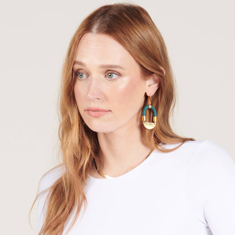 Shortened Earrings detail