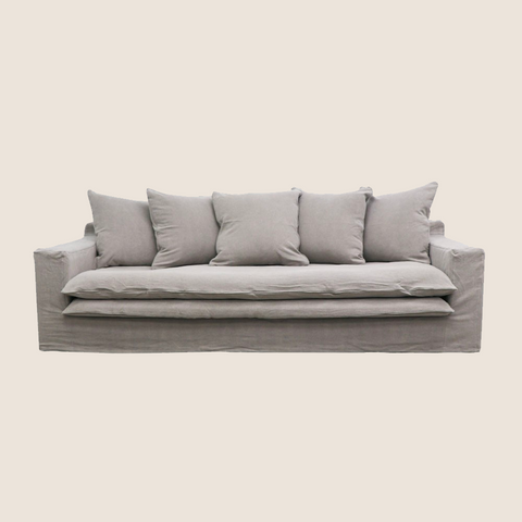 Luxury Lodge Slipcover Sofa - 3 Seater