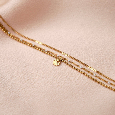 Triple Stainless Steel Bracelet detail