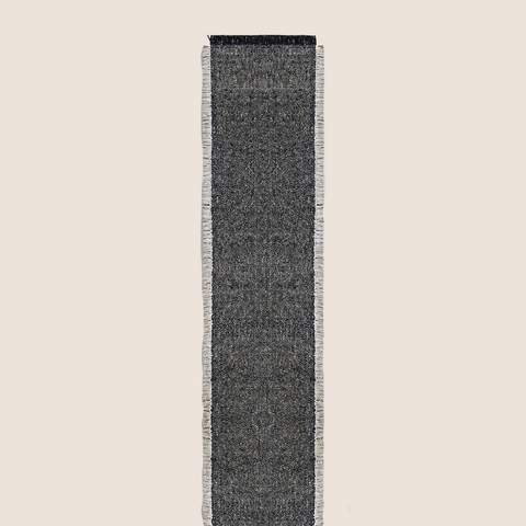 Ulster Black & Natural runner top view
