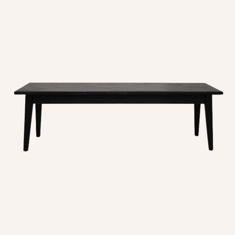 Vanessa Bench in Matte Black
