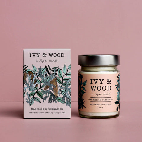 Botanical: Oakmoss & Cinnamon Soy Candle