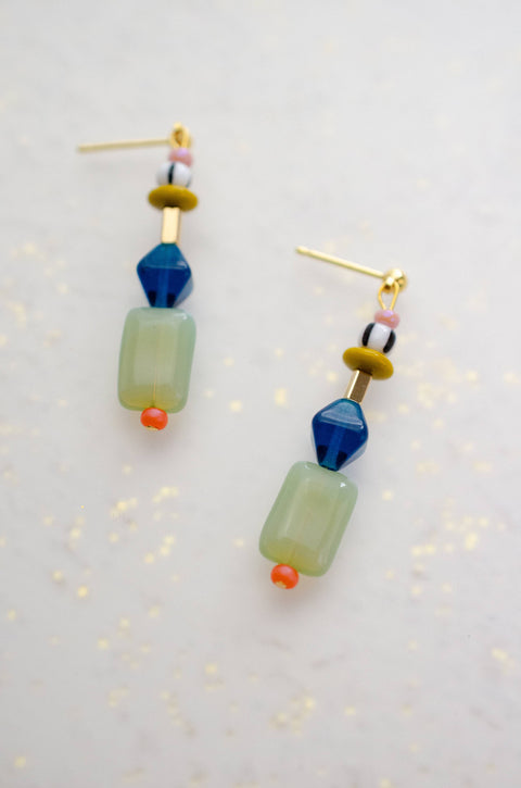 Beaded Dangle Earrings