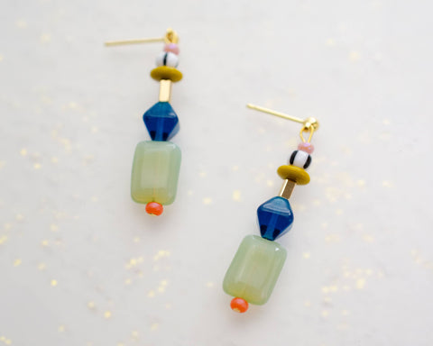 Beaded Dangle Earrings