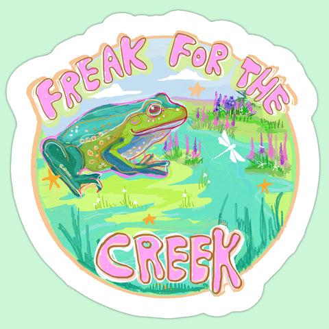 Creek Sticker - Rambling shell