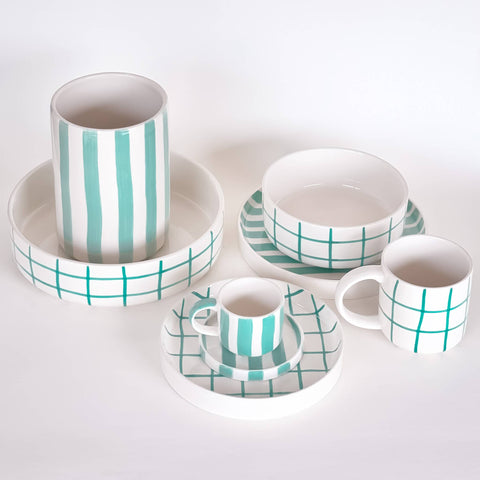 Mug Mint Stripes