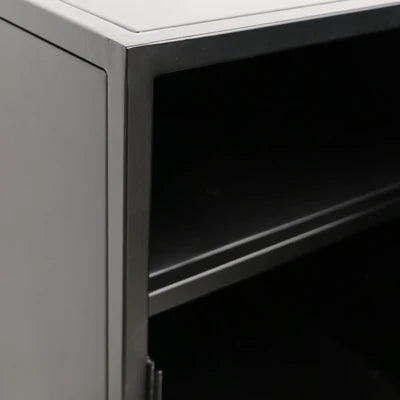 Kingston Bedside Table interior shelf detail