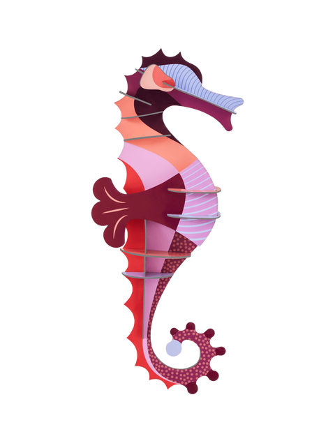 Wall Art - Seahorse (A4)